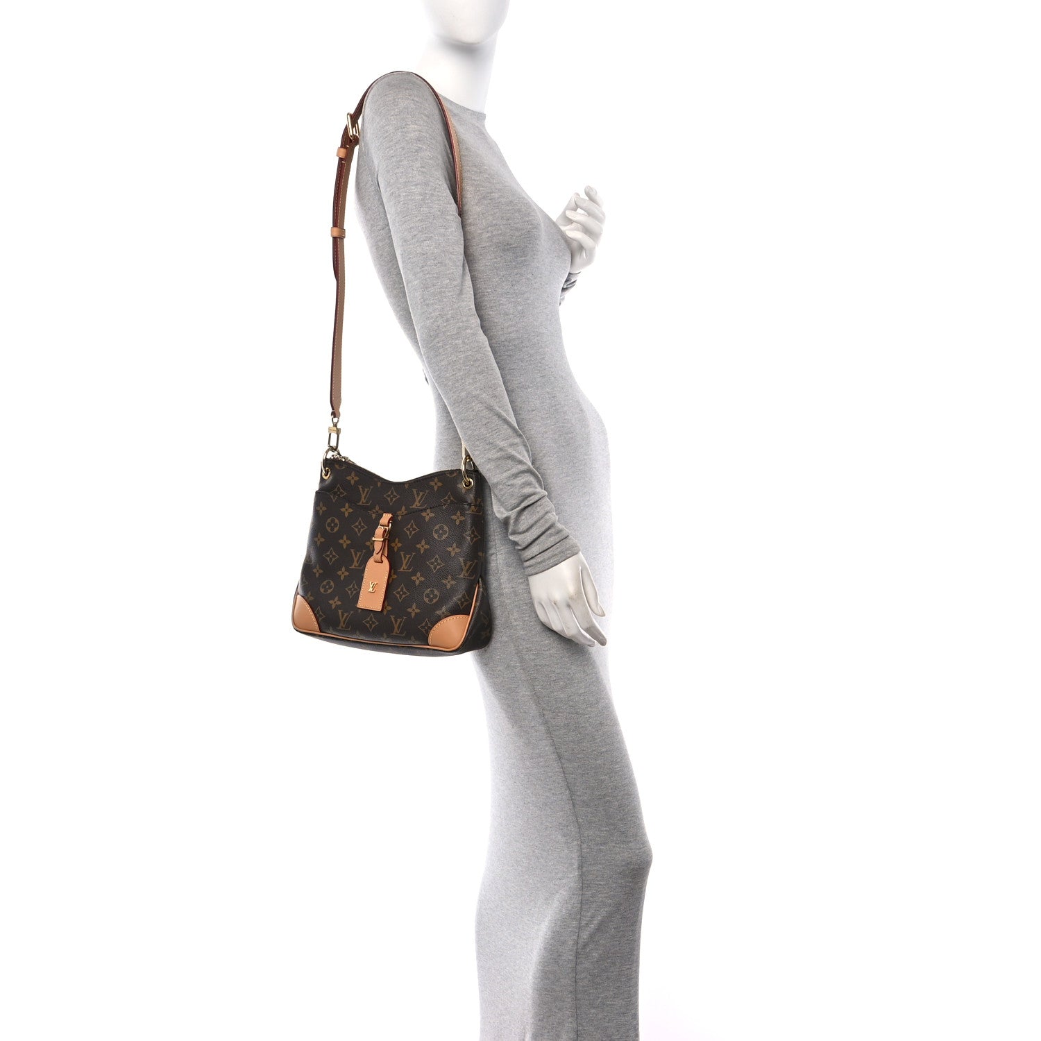 Louis Vuitton Monogram Odeon PM Natural 2 of 9