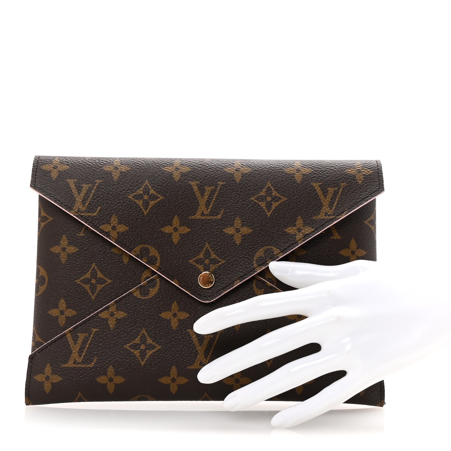 Louis Vuitton Monogram Large Kirigami Pochette Insert Rose Ballerine 2 of 6
