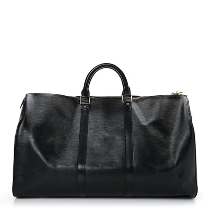 Louis Vuitton Epi Keepall 50 Black 1 of 11