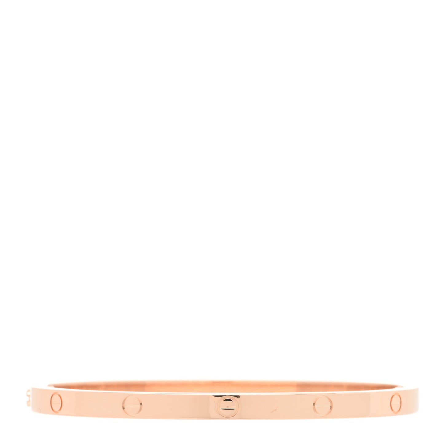 18K Pink Gold Small LOVE Bracelet 15