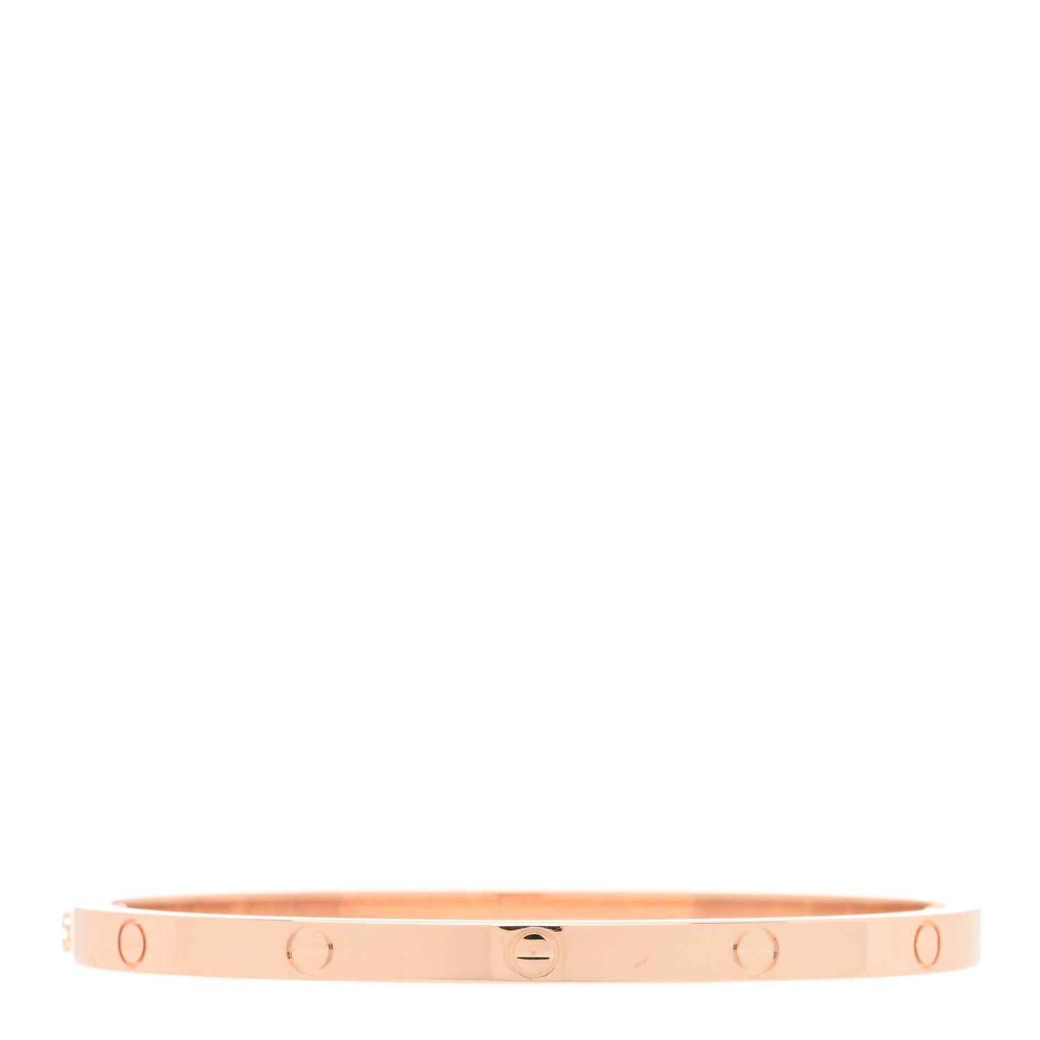 Cartier 18K Pink Gold Small LOVE Bracelet 15 2 of 5
