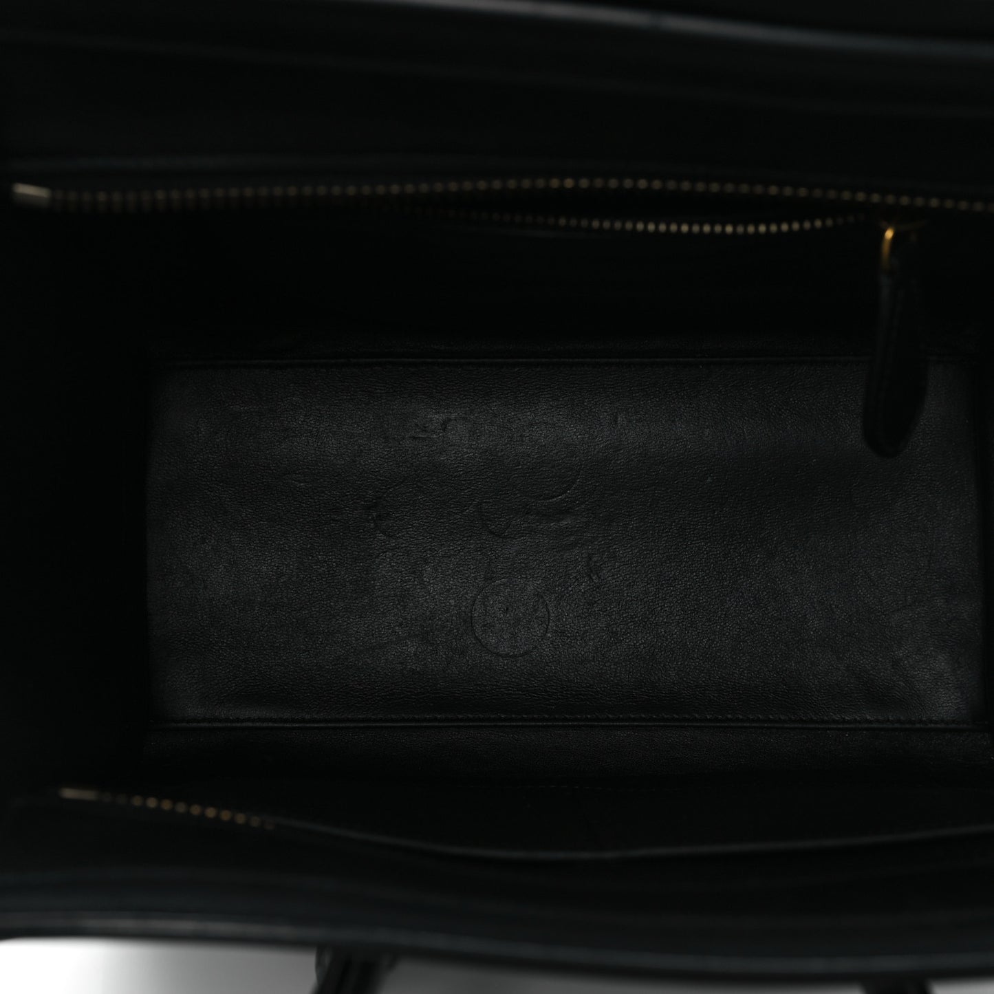 Smooth Calfskin Micro Luggage Black