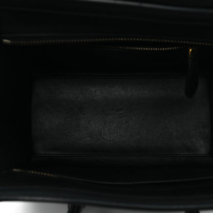Celine Smooth Calfskin Micro Luggage Black 5 of 11