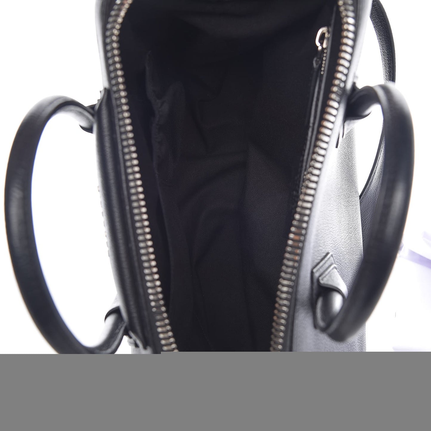 Sugar Goatskin Medium Antigona Black