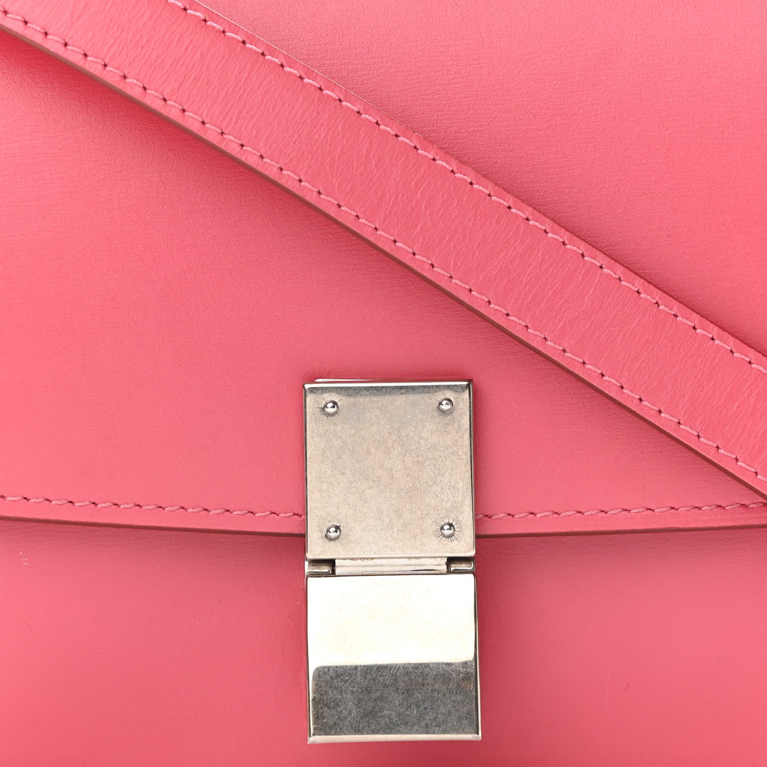 Celine Box Calfskin Small Classic Box Flap Bag Bubble 7 of 10