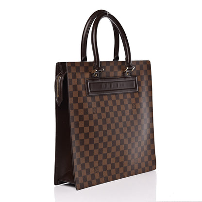 Louis Vuitton Damier Ebene Venice Sac Plat GM 3 of 9