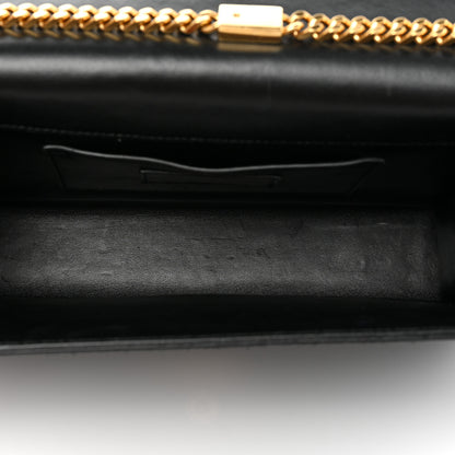 Saint Laurent Suede Medium Classic Monogram Kate Tassel Satchel Black 4 of 9