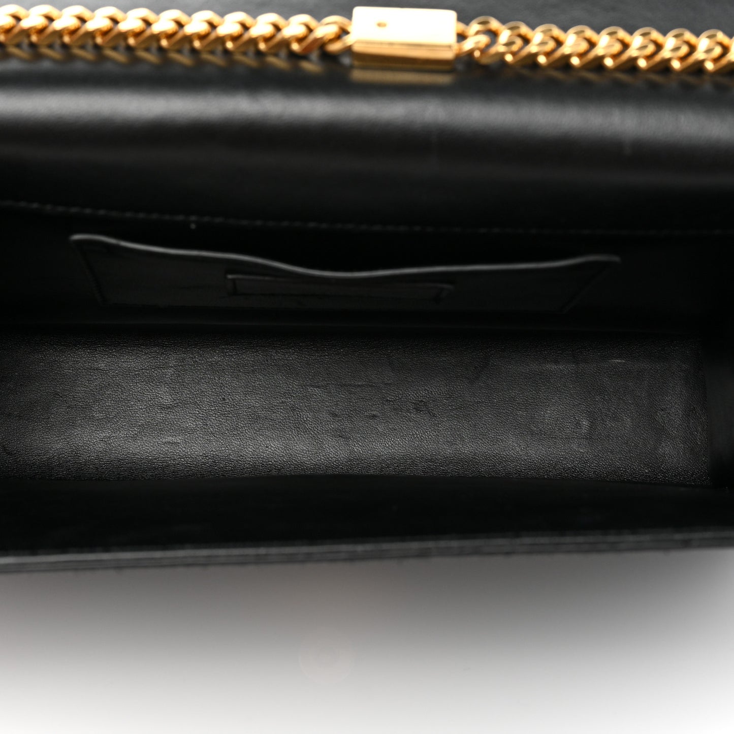 Suede Medium Classic Monogram Kate Tassel Satchel Black