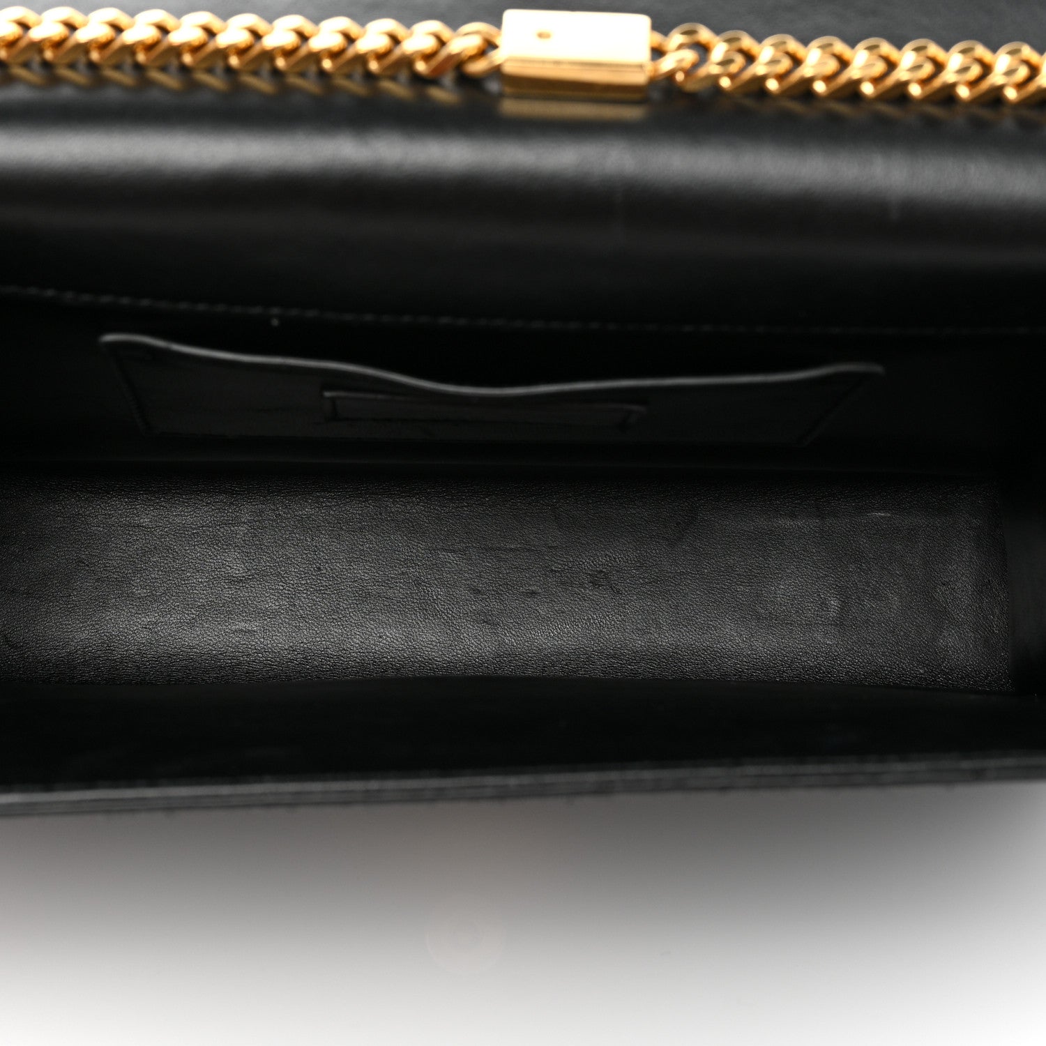 Saint Laurent Suede Medium Classic Monogram Kate Tassel Satchel Black 4 of 9