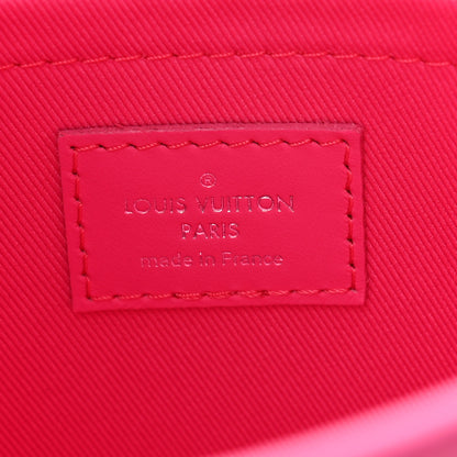 Louis Vuitton Monogram Macassar Pochette Voyage MM Fuchsia 6 of 6