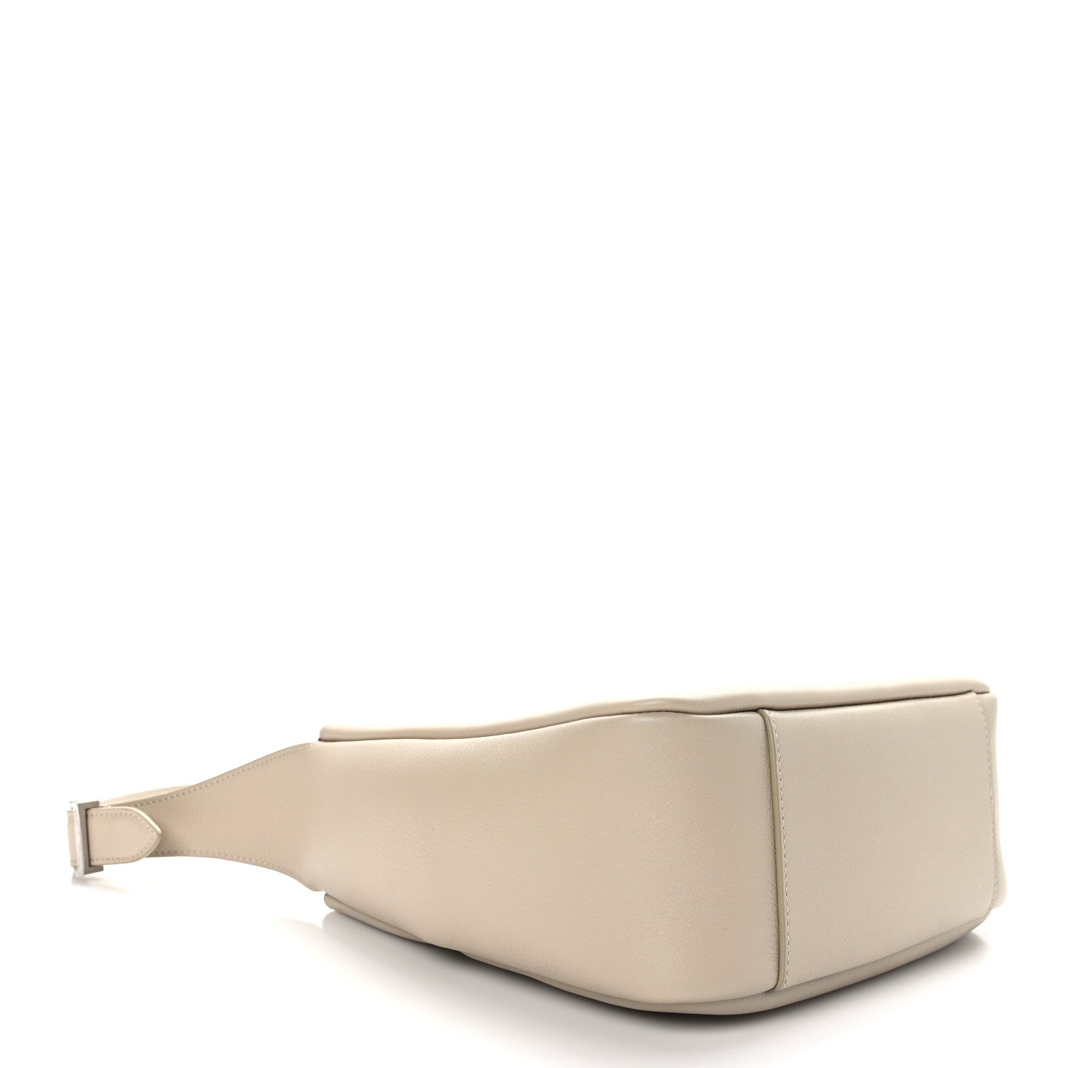 Saint Laurent Smooth Calfskin Small Le 5 A 7 Soft Hobo Sea Salt 4 of 8