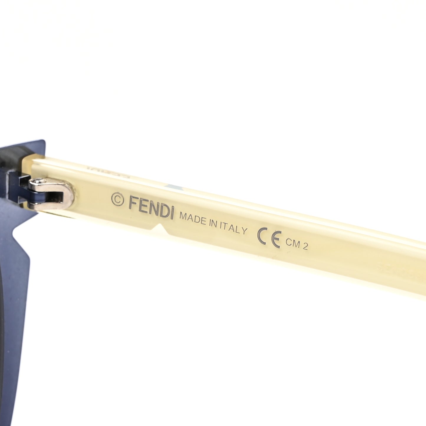 Cat Eye Lines Sunglasses FF 0133/S Blue