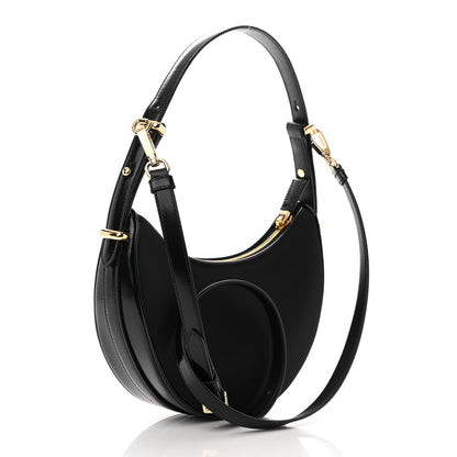 Prada Re-Nylon Spazzolato Small Arque Shoulder Bag Black 2 of 12