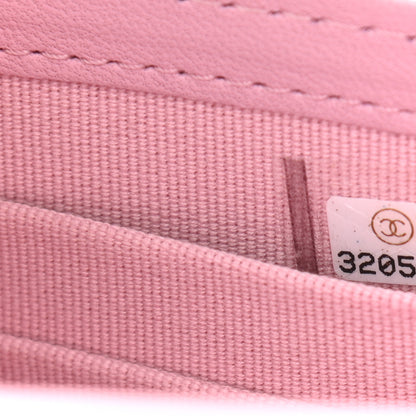 Chanel Lambskin Quilted Mini Trendy CC Clutch With Chain Pink 7 of 10