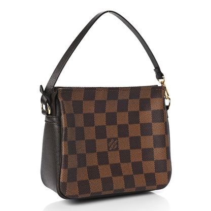 Louis Vuitton Damier Ebene Trousse Make Up Bag Pochette 3 of 9