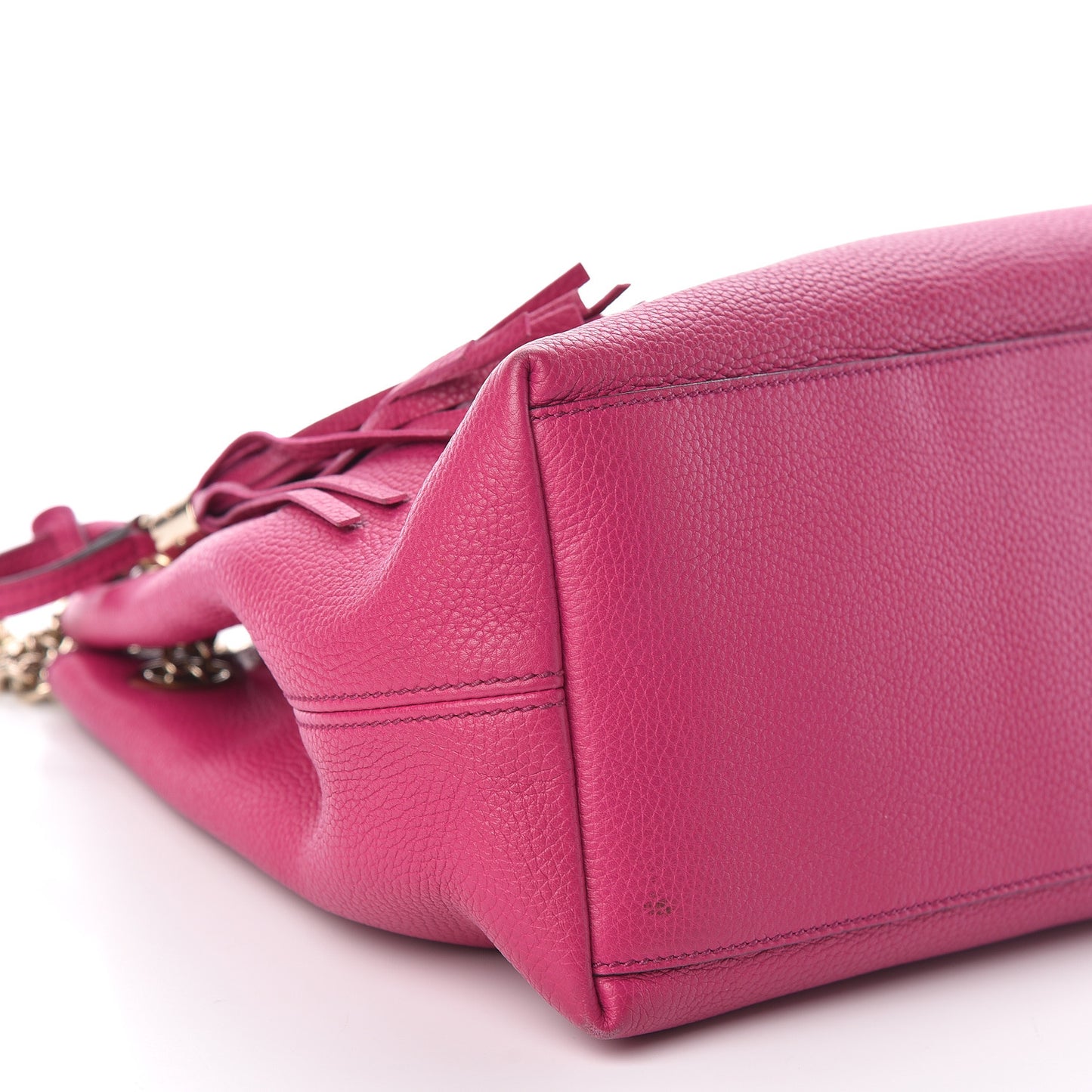 Cellarius Calfskin Medium Soho Chain Shoulder Bag Bright Bouganville