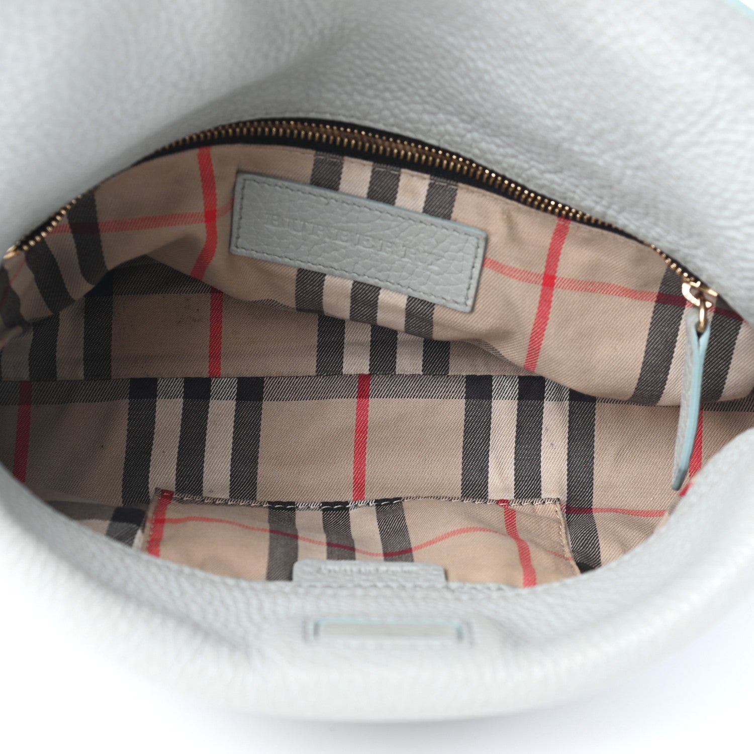 Burberry London Grainy Calfskin Small Leah Sky Blue 5 of 9