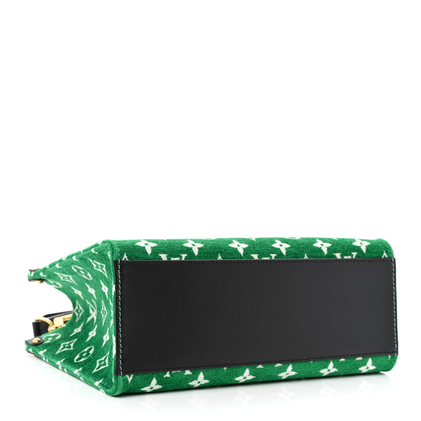 Jacquard Velvet Monogram Onthego PM Green
