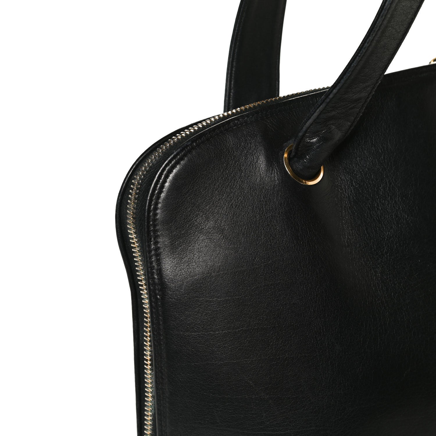 Chanel Lambskin CC Stitched Tote Black 23 of 36