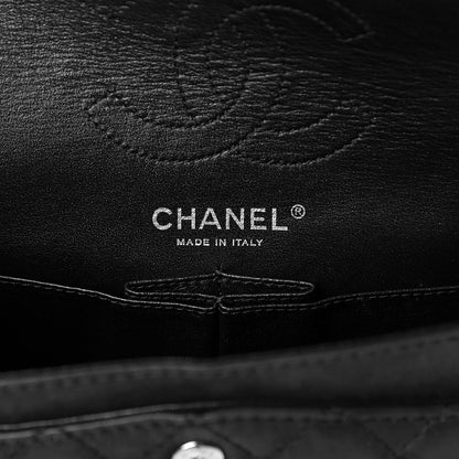 Chanel Iridescent Calfskin Quilted 2.55 Reissue 224 Flap Black 6 of 18