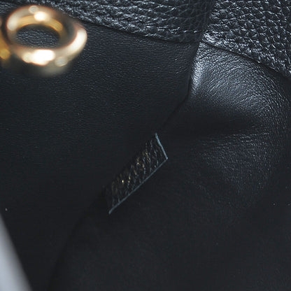 Louis Vuitton Calfskin Studded City Steamer MM Black 7 of 7