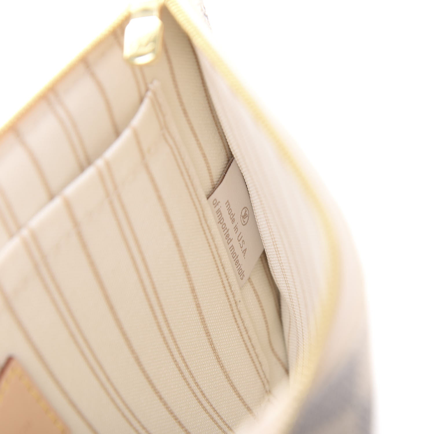 Louis Vuitton Damier Azur Neverfull MM GM Pochette 9 of 11