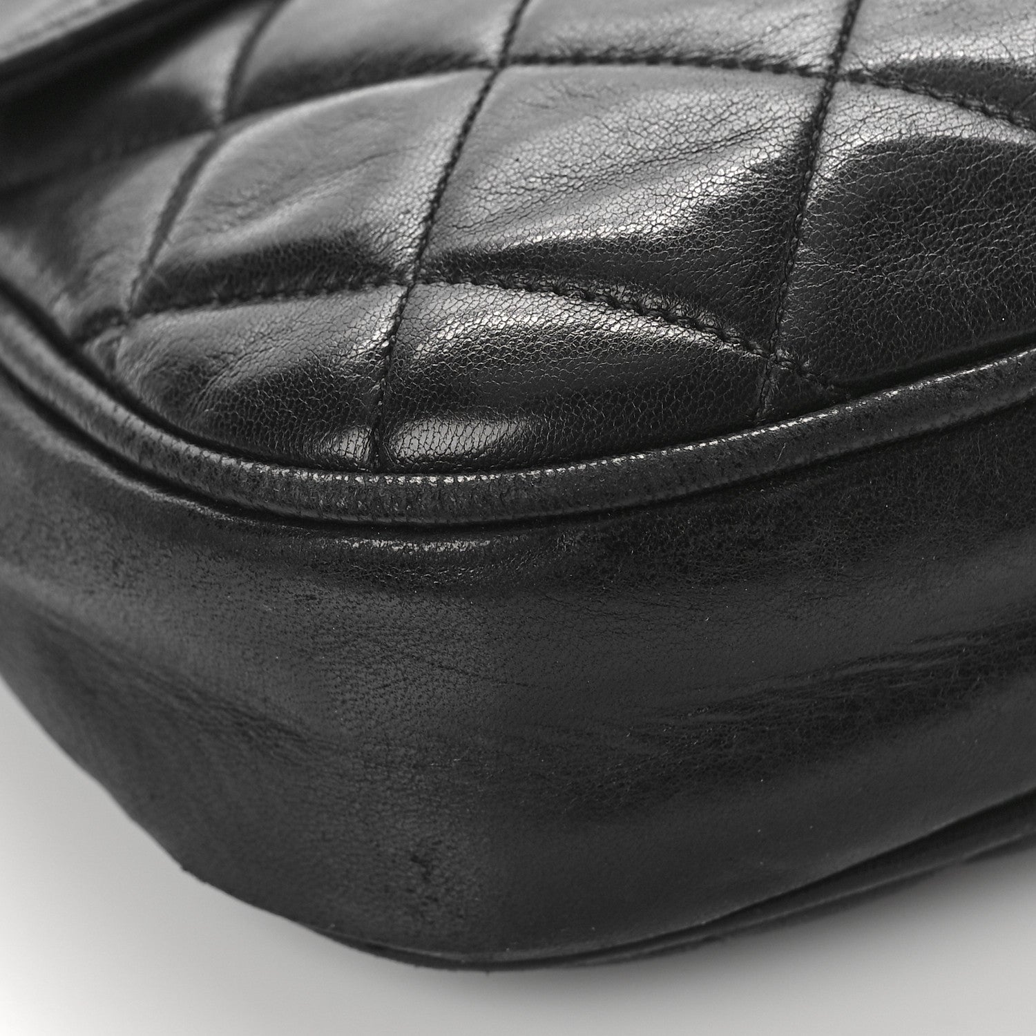 Chanel Lambskin Quilted Extra Mini Flap Black 8 of 10