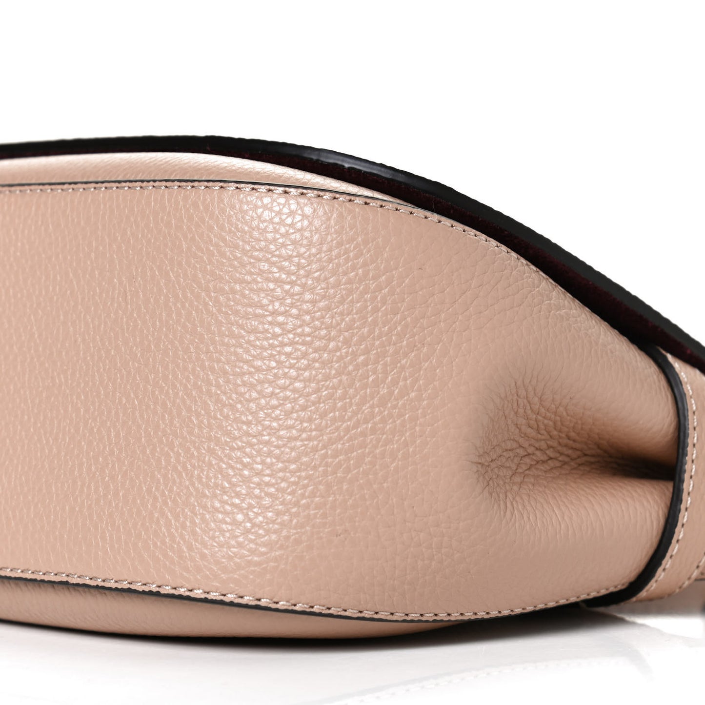 Small Classic Grain Calfskin Small Amberley Satchel Rosewater