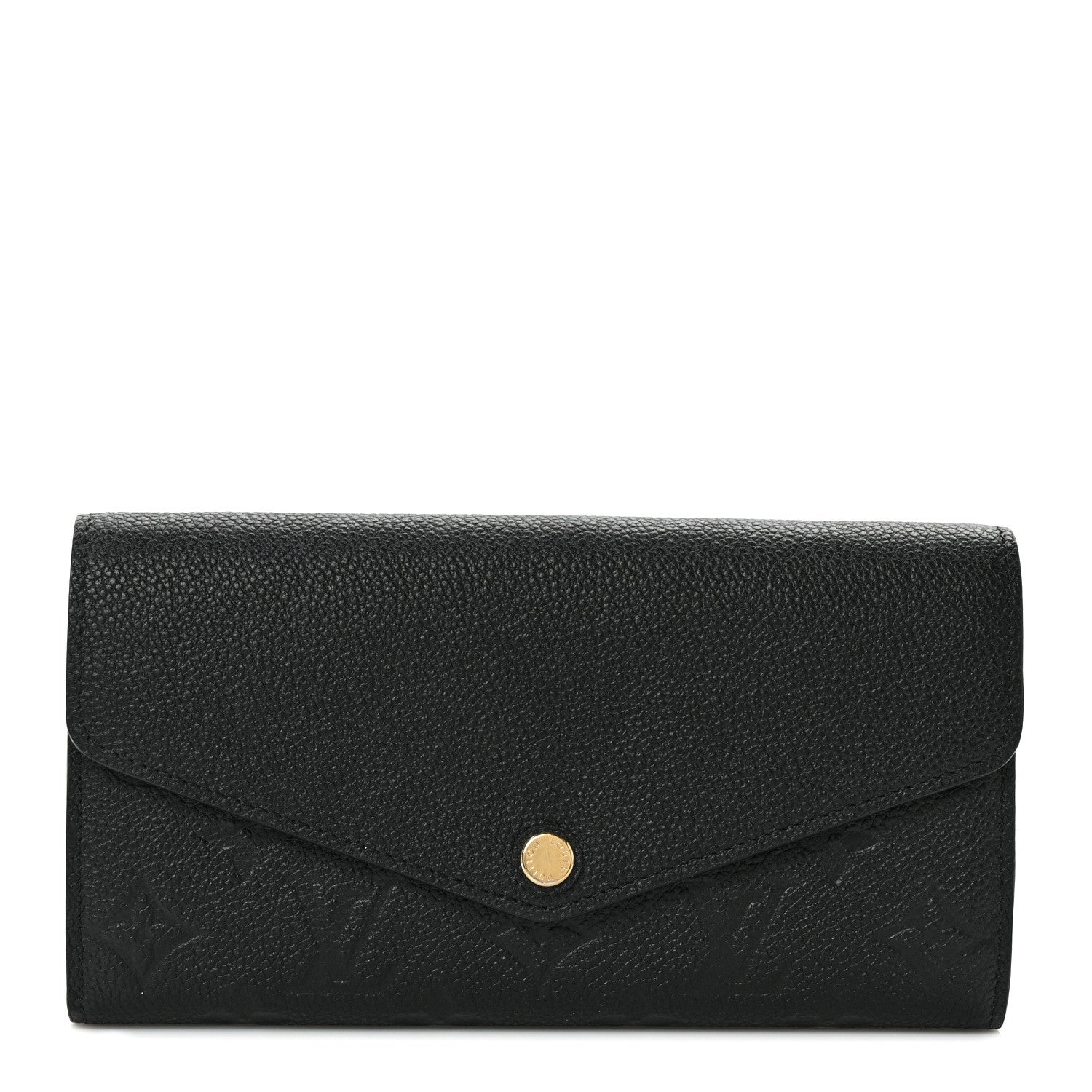 Louis Vuitton Empreinte Sarah Wallet NM Black 1 of 10