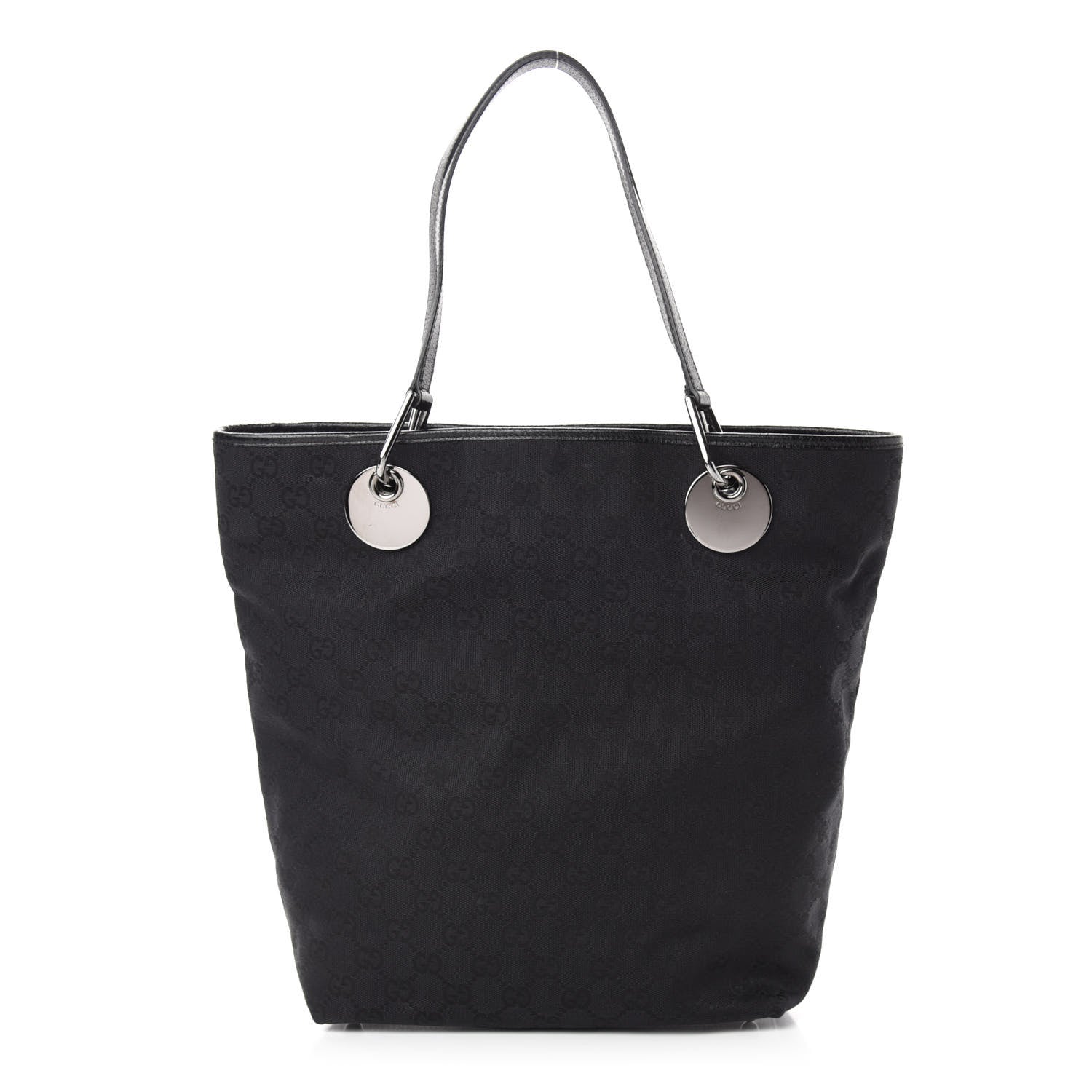 Gucci Monogram Large Eclipse Tote Black 1 of 10