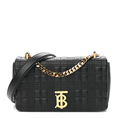 Burberry Lambskin Quilted Lola Bag Black 1 of 8