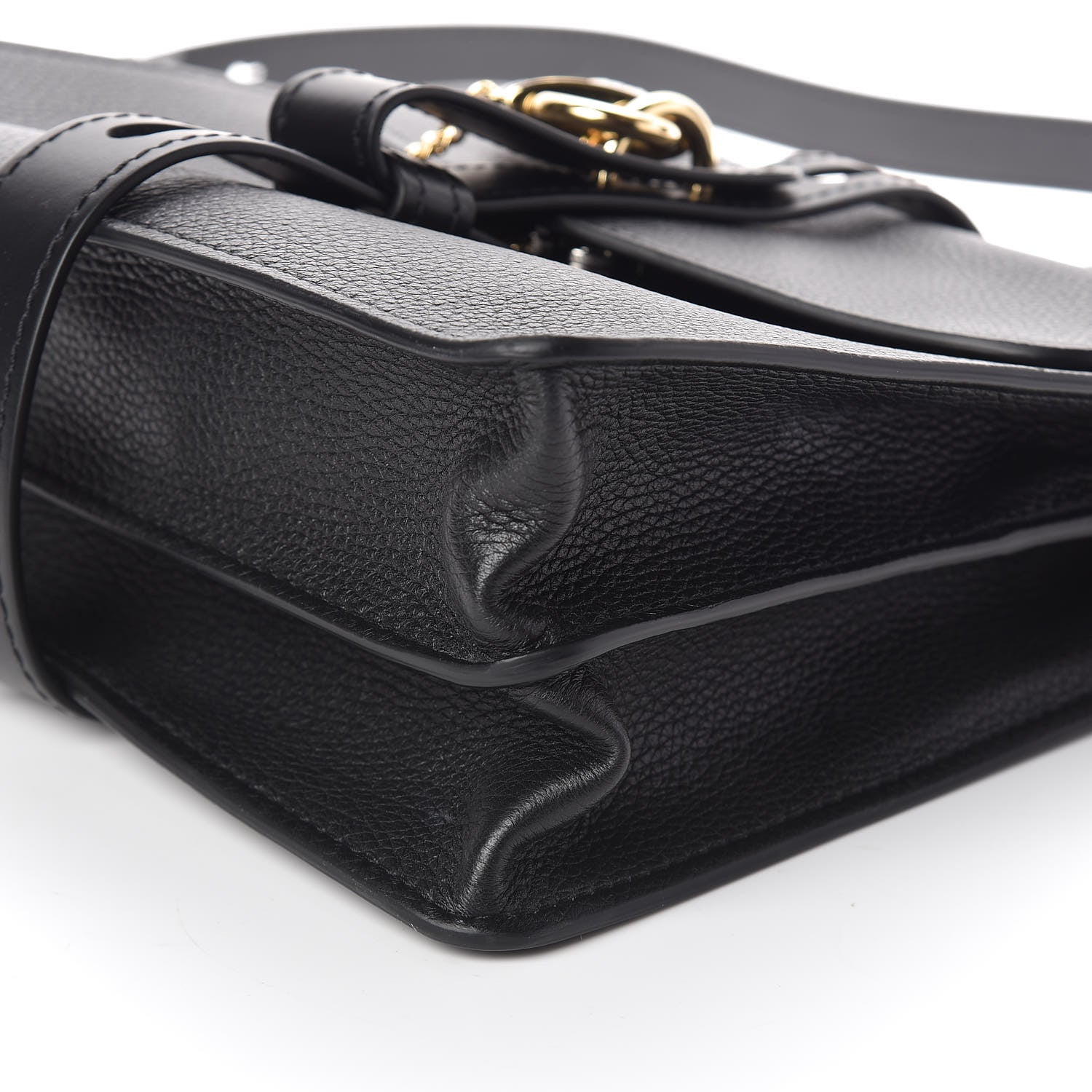 Chloe Grained Calfskin Medium Aby Day Shoulder Bag Black 6 of 8