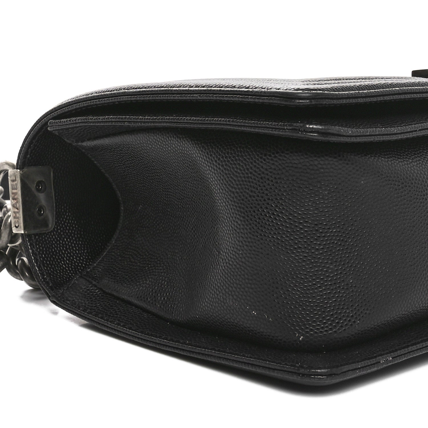 Chanel Caviar Quilted Medium Boy Flap Black 9 of 11