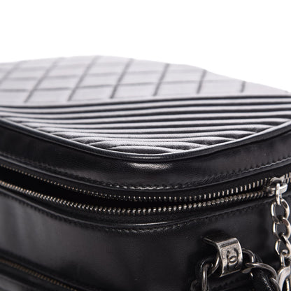 Chanel Lambskin Small Coco Boy Camera Case Black 9 of 16