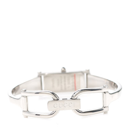 Gucci Stainless Steel 12mm 1500L Horsebit Quartz Watch Grey 3 of 6