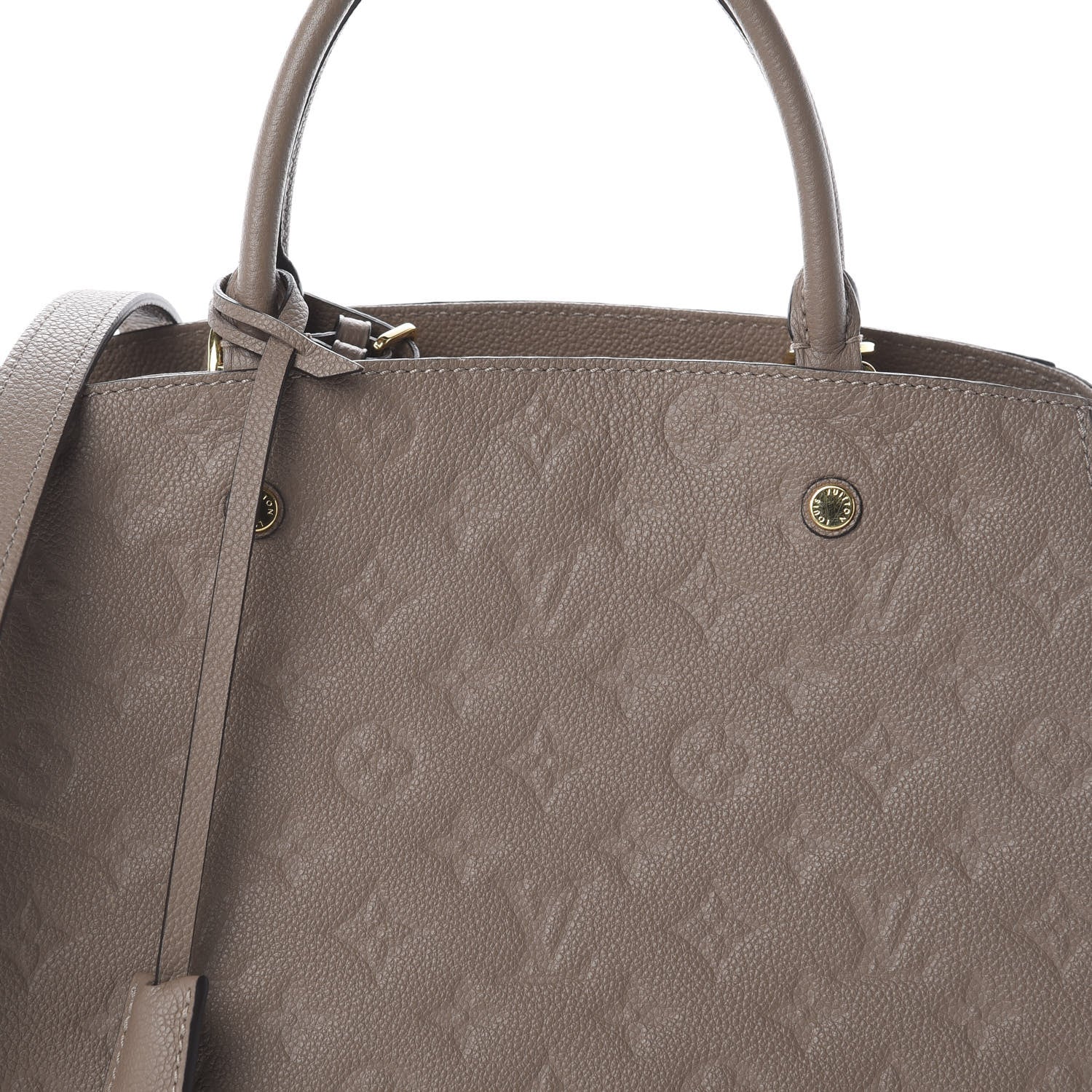 Louis Vuitton Empreinte Montaigne MM Taupe 8 of 8