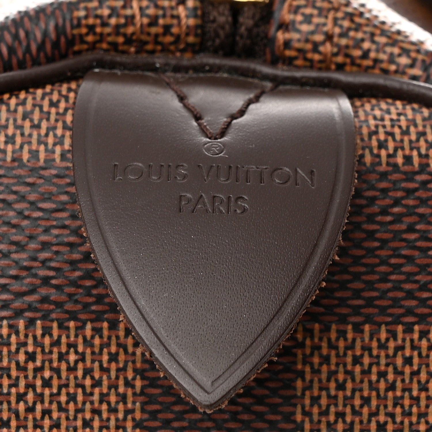 Louis Vuitton Damier Ebene Speedy 30 6 of 9