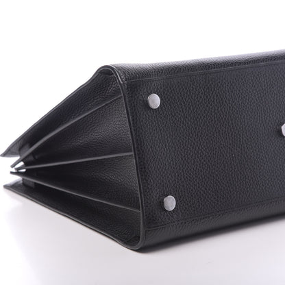 Saint Laurent Grained Calfskin Large Sac De Jour Carryall Black 8 of 11