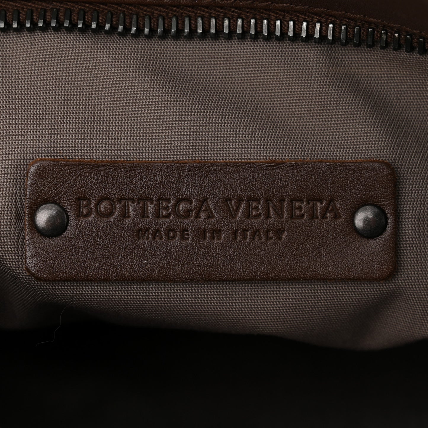 Nappa Intrecciato VN Crossbody Messenger Bag Brown
