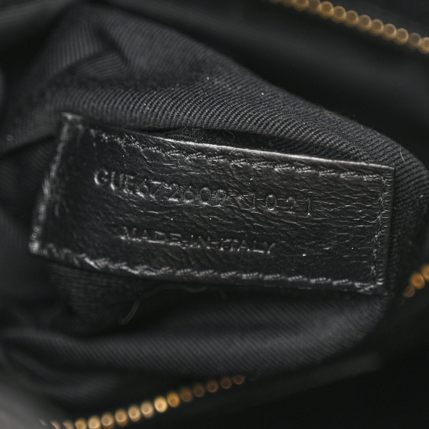 Lambskin Matelasse Monogram Joe Backpack Black