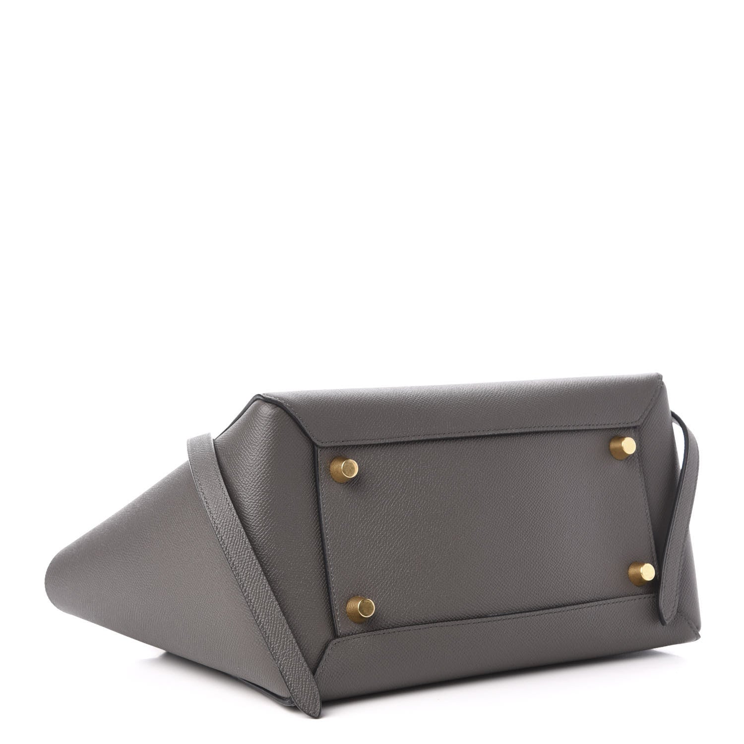 Celine Grained Calfskin Mini Belt Bag Grey 4 of 10