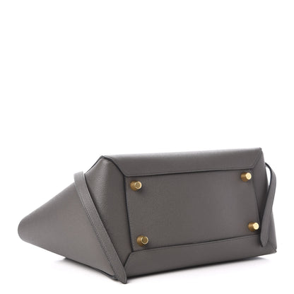 Celine Grained Calfskin Mini Belt Bag Grey 4 of 10