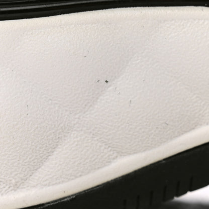 Chanel Velvet Calfskin Mixed Fibers CC Sneakers 37 Black 9 of 10