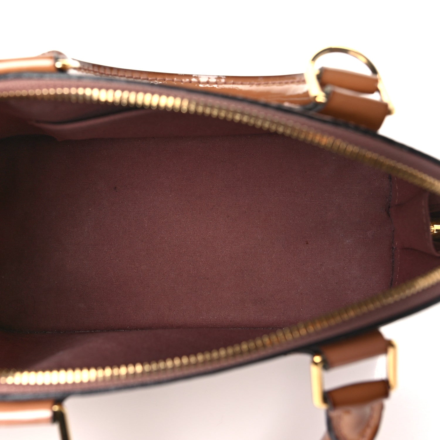 Louis Vuitton Vernis Alma BB Rose Velours 5 of 11