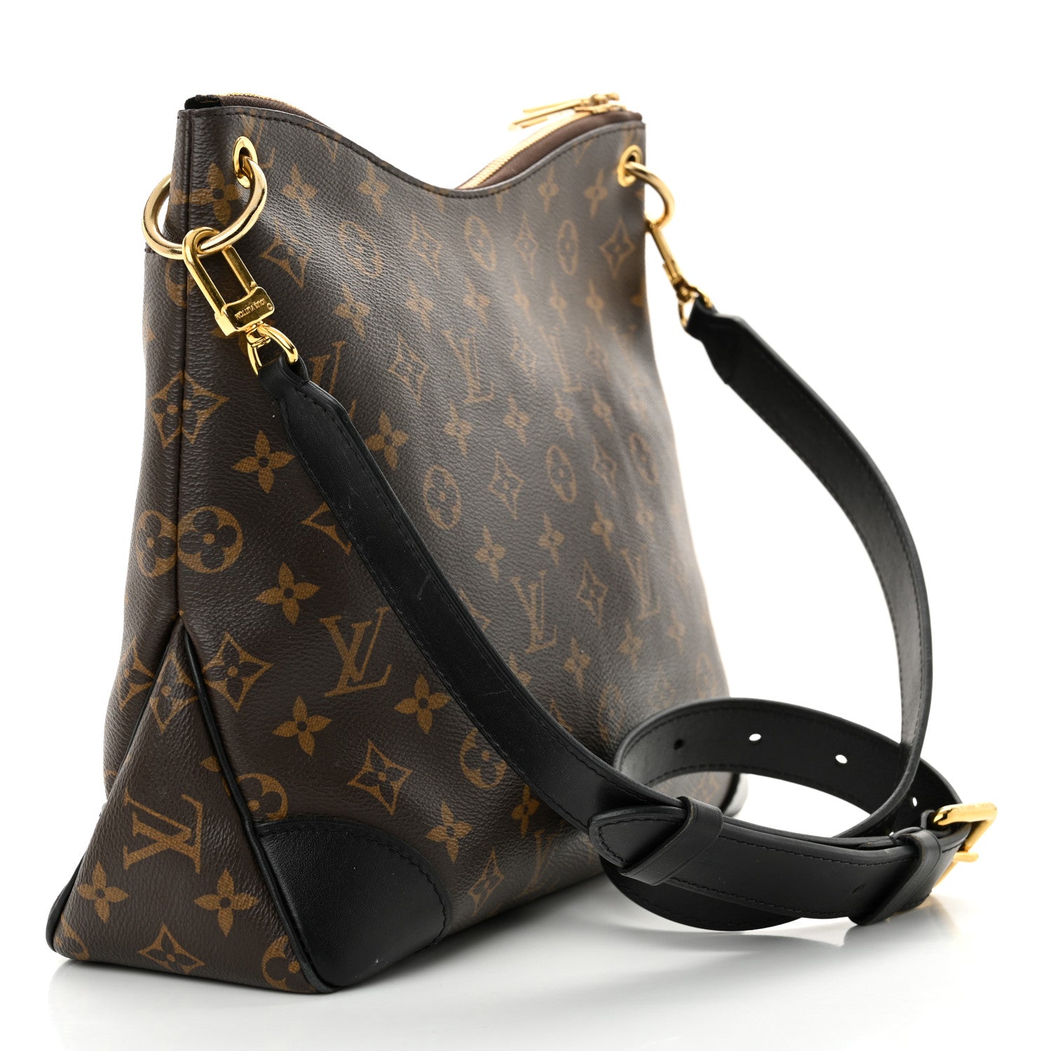 Louis Vuitton Monogram Odeon MM Black 3 of 12