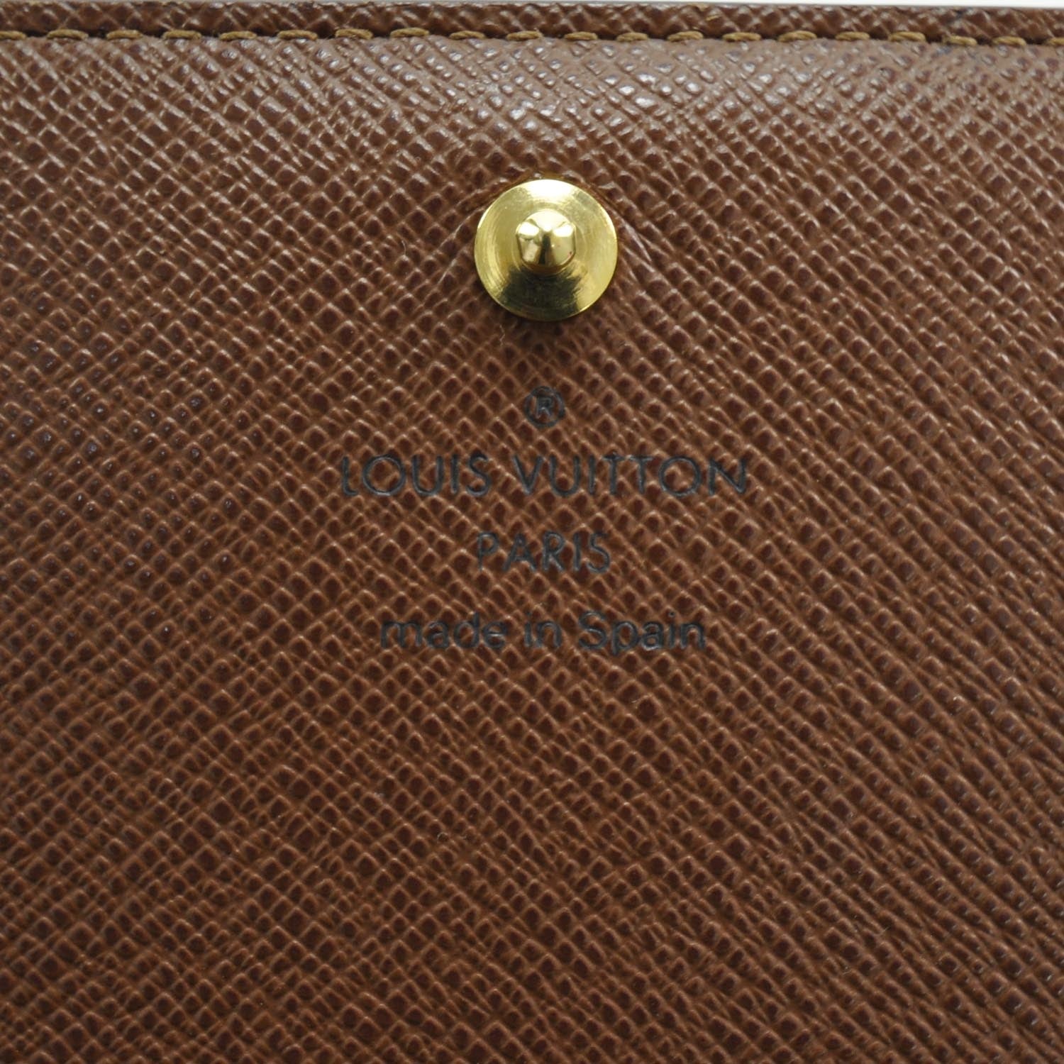Louis Vuitton Monogram Porte-Monnaie Tresor Wallet 6 of 7