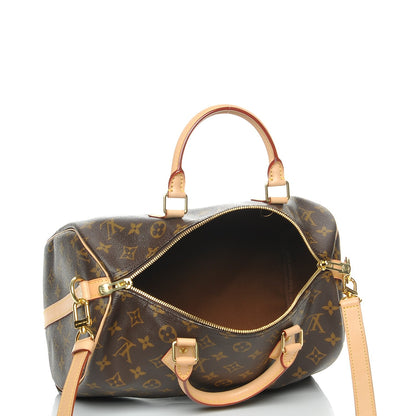 Louis Vuitton Monogram Speedy Bandouliere 30 6 of 10