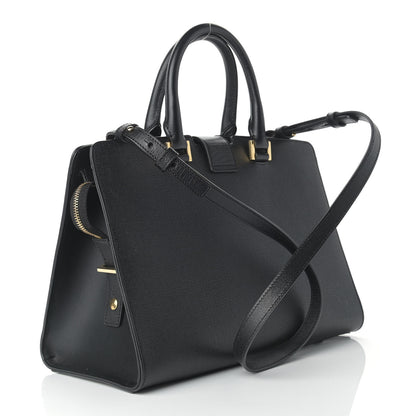 Saint Laurent Textured Calfskin Small Classic Y Cabas Black 2 of 13