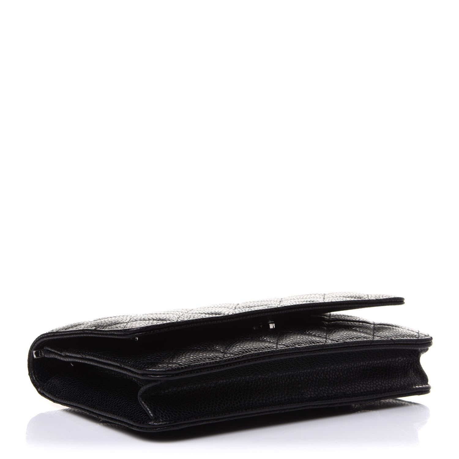 Chanel Caviar Quilted Wallet On Chain WOC Black 4 of 12