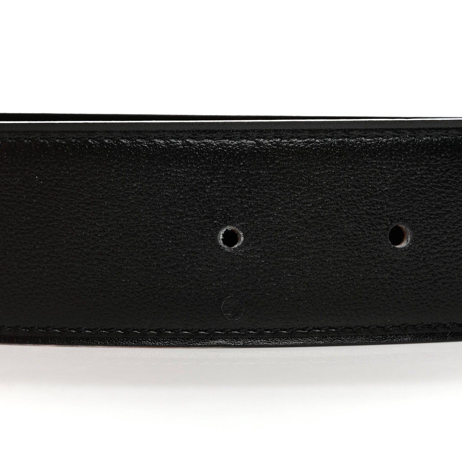 Hermes Chamonix 135 Togo 38mm H d'Ancre Belt 90 36 Black Gold 6 of 6